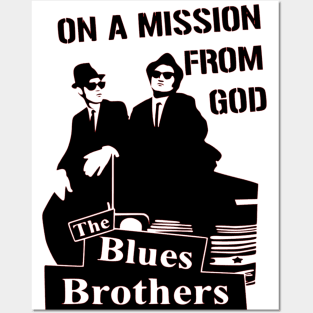 Jake and Elwood The Blues Brothers Posters and Art